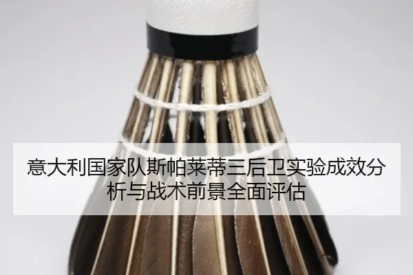 意大利国家队斯帕莱蒂三后卫实验成效分析与战术前景全面评估