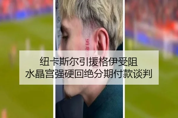 纽卡斯尔引援格伊受阻 水晶宫强硬回绝分期付款谈判